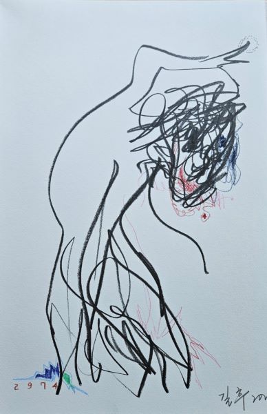 [2025] Untitled, Graphite on paper, Size Unknown